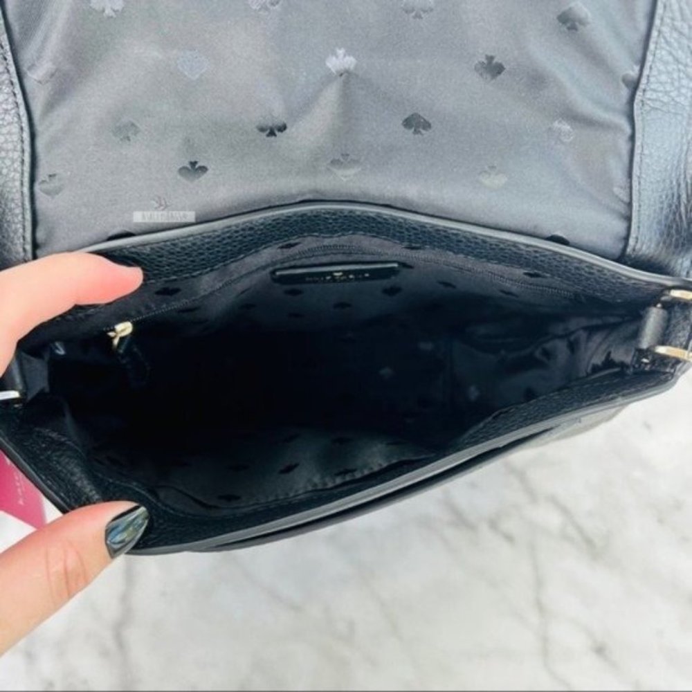 Kate Spade Leila Medium Flap Shoulder Bag Crossbody - Picture 7 of 9